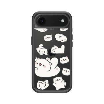 iPhone Air Mod NX -邊框背蓋組合 (相機按鈕) 黑 - fluffystar 毛絨絨星人 - Nini的每一刻