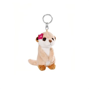 六福莊x六福村 狐蒙 蒙哥女孩鑰匙圈 官方直營