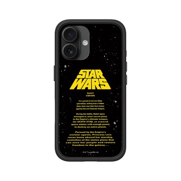 iPhone 16 Mod NX 黑 - 迪士尼-星際大戰 Star Wars - 星際大戰-開場字幕