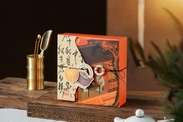 【禾果】古風中秋綜合果乾果茶禮盒-中秋禮盒
