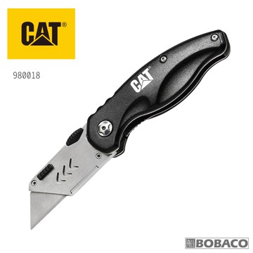 Cat®【鋁合金多功能折疊刀 980018】多用途美工刀 開箱刀 多功能刀
