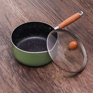 家用小奶鍋寶寶嬰兒輔食鍋熱奶不粘鍋泡面湯鍋明火電池爐用