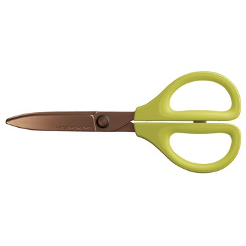 KOKUYO 國譽 SAXA空氣彈力剪 V2鈦加工  黃綠色  1支