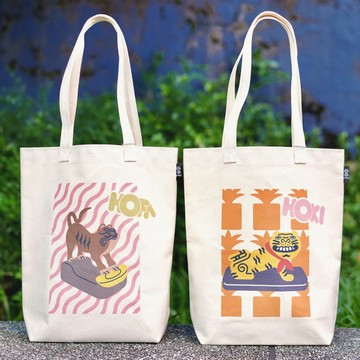 虎爺合成帆布托特包 | HOLY YA × 原印臺南 × 合成帆布