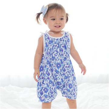 Augelute Baby 無袖滿版小碎花連身衣 60121