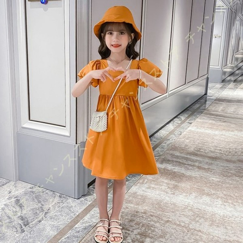ワンピース 女の子 半袖 柔らかい フレアワンピース 夏 ガールズ スカート ドレス 子供服 ジュニア お嬢様 かわいい プリンセス風 通園 通学 発表会 通販 Lineポイント最大0 5 Get Lineショッピング