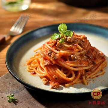 卜蜂-義大利麵-番茄紅醬(220g/包)#含牛成份-1B5B【魚大俠】FF712