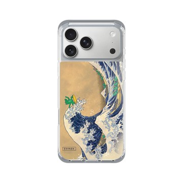 iPhone 17 Pro Max ClearX (MagSafe 兼容) 霜透灰 - 怪奇事物所 Incrediville - 海浪淘淘