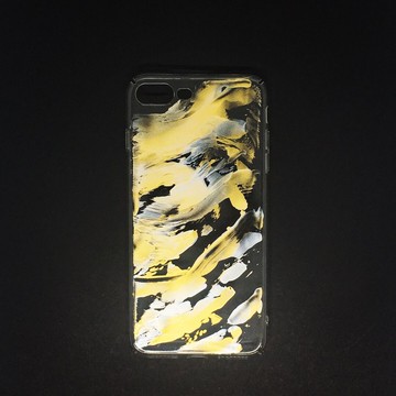 Acrylic 手繪抽象藝術手機殼 | iPhone 7/8+ |  Premium Beer