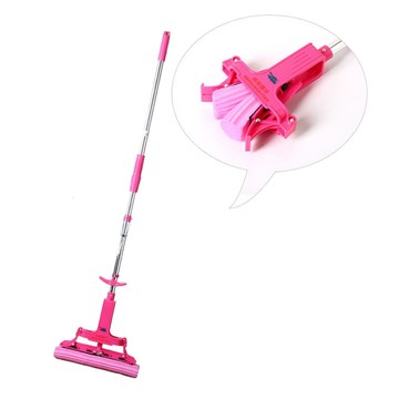 dx155日本神膚奇肌魔術拖把 粉紅拖把 膠棉拖把 吸水拖把 除塵拖把 海綿拖把