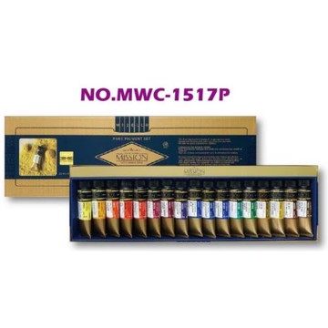 韓國【Mission】金級純色水彩 15ml / 17色 MWC-1517P