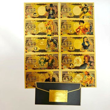 新品推薦💥航海王 懸賞圖 SuperCard 海賊王卡片 金卡 魯夫索隆黑鬍子 造型收藏卡 粉絲周邊  海賊王紀念鈔周