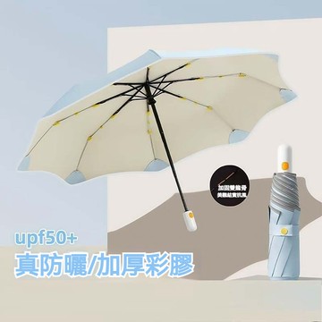 節節收 全自動雨傘 彩膠防回彈折疊傘 防曬傘 晴雨兩用傘 防紫外線 晴雨傘 遮陽傘 口袋傘 自帶反光條 自動摺疊傘