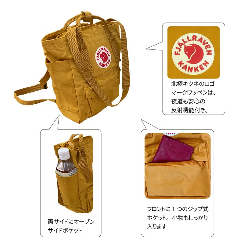 FJALLRAVEN フェールラーベン カンケン トートバッグ ミニ Kanken