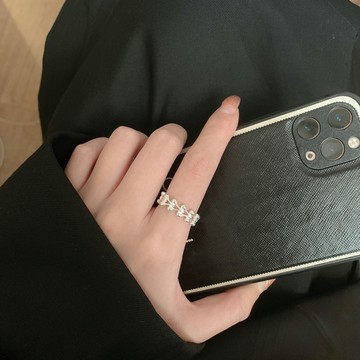 4.28小寶上新浮力  S925銀龍骨戒指J06080   11#    3.78g