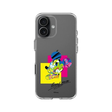 iPhone 17 Clear Case（相機按鈕） 透明 - 迪士尼-米奇 Mickey - 亮麗設計-米奇