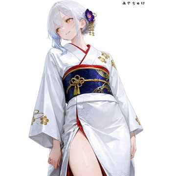 【12月新品】07-109-0095 人物貼紙 性感和服女孩