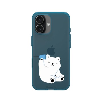 iPhone 17 Clear (相機按鈕) 夜幕藍 - 白白日記 Darylhochi - I can hear you too