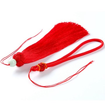 diy汽車掛件繩手把件把玩流蘇穗子須子配件吊穗配繩車內掛飾品