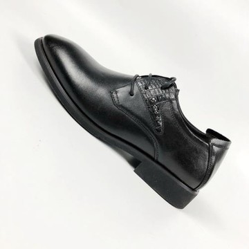 外貿工廠尾單剪標男鞋休閑商務正裝皮鞋系帶職業青年中年真皮紳士