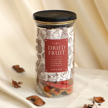 【菓青市集】臺灣紅心芭樂乾 罐裝