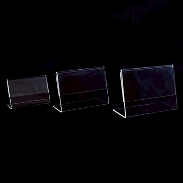 (5入組)L型透明壓克力DM餐桌席次預約立牌架-3種尺寸任選 #0505 #0506 #0507