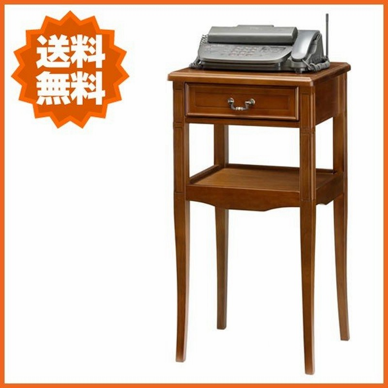 電話台 おしゃれ Fax台 アンティーク調 ファックス台 木製 Tel台 おしゃれ 通販 Lineポイント最大0 5 Get Lineショッピング