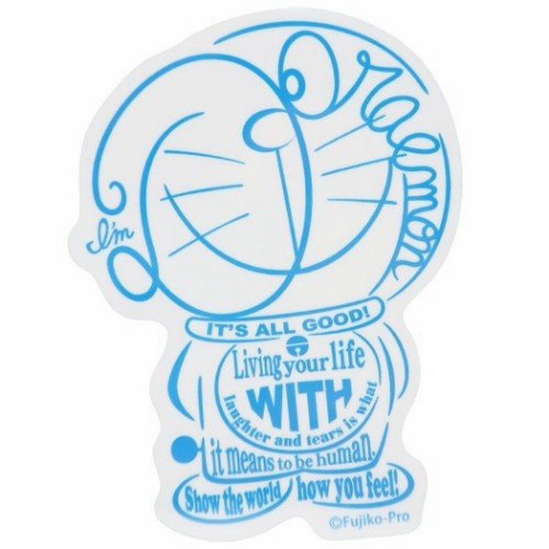 ドラえもん 防水 ステッカー ダイカット ステッカー 文字 02 サンリオ グッズ アニメキャラクター ゼネラルステッカー Decoシール 通販 Lineポイント最大0 5 Get Lineショッピング