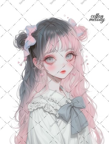 原廠貼紙 no.1018 人物貼紙 原創貼紙 人物貼紙 少女貼紙 原創人物貼紙