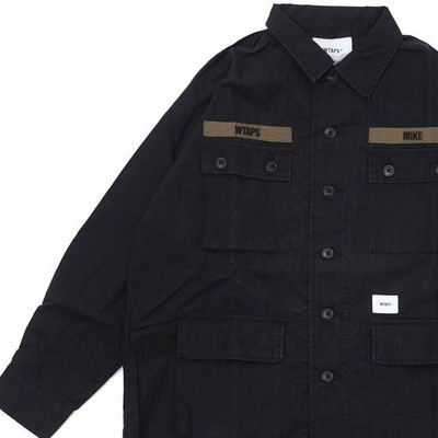 新品 ダブルタップス WTAPS JUNGLE LS 01 SHIRT ジャングル 長袖シャツ ...