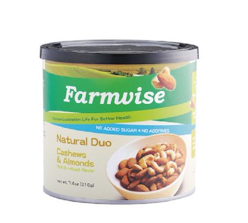 [清淨生活] 酥脆鬆軟無法擋~天然腰果、杏仁果 (210g/罐)(全素)-[清淨生活] 酥脆鬆軟無法擋~天然腰果、杏仁果 (210g/罐)(全素)