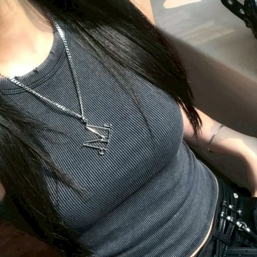MUCENT LUMET METAL LOGO NECKLACE 金屬項鍊 飾品 裝飾 韓國代購