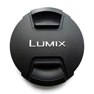 松下Panasonic原廠鏡頭蓋中捏快扣DMW-LFC52鏡前蓋52mm鏡頭蓋保護蓋適Lumix G Vario 14-45mm F3.5-5.6 45-150mm 45-200mm F4-5.6