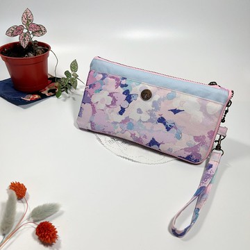 【花非花】三合一隨身拉錬包/手機包/散步包