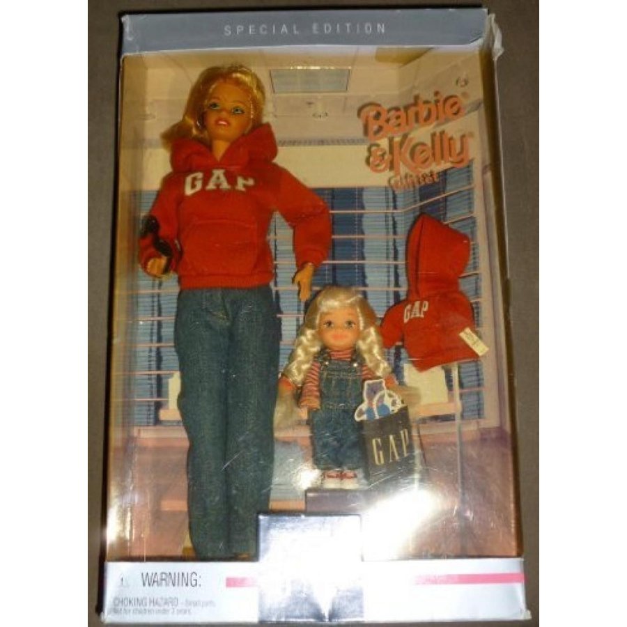 ロボット Barbie Kelly GAP Gift Set Special Edition dolls (1997)