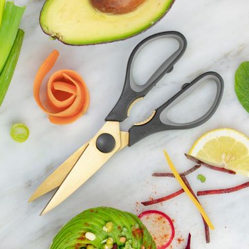 《TaylorsEye》Juno廚用料理剪刀(黑金)