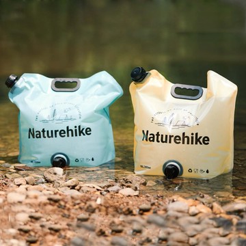 【Naturehike】Naturehike 凌沃戶外便攜折疊水袋 10L CF027(2入組) (折疊水袋//蓄水/野炊/野營/露營)