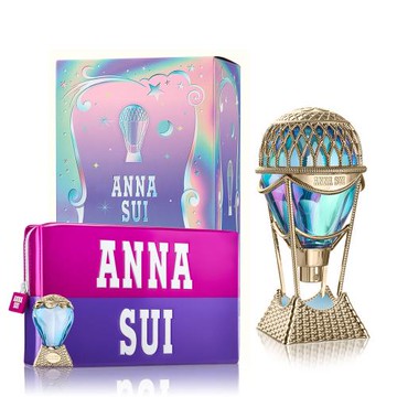 【ANNA SUI】綺幻星夜淡香水75ml(贈霓虹聖代化妝包+隨機小香乙瓶)
