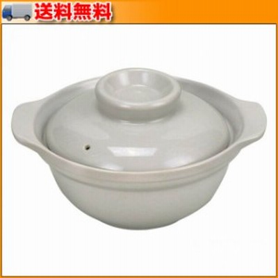 パール金属グラシア ご飯も炊けるどんぶり1合用 ライトグレー L-1966