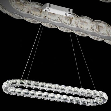 三色變光特殊玻璃水晶吊燈 F110-33-0321