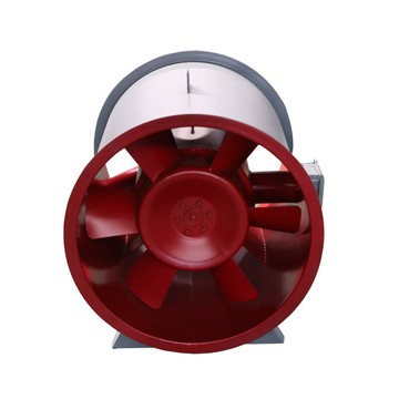 消防單雙速防爆排煙風機排煙風機HTF軸流式耐高溫防腐軸流排風機[DD1218001]