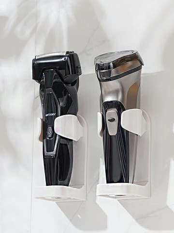 電動剃須刀收納架盒刮胡刀支架架子免打孔置物架壁掛式衛生間