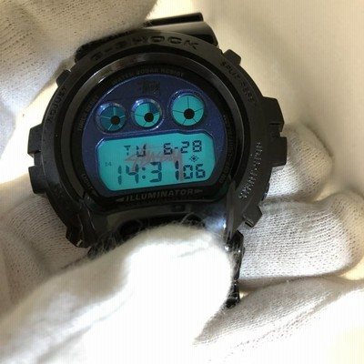 中古 G-SHOCK ジーショック CASIO カシオ 腕時計 DW-6900 STUSSY 