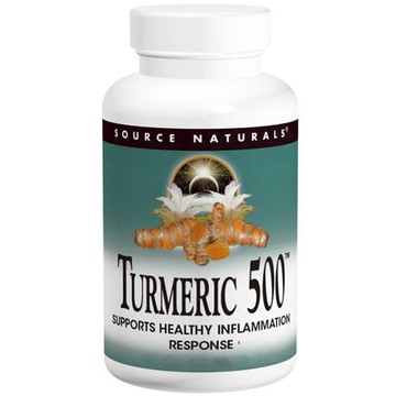 Turmeric 500 120 Tabs by Source Naturals