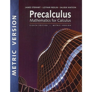 【約2026.09.18入庫】 Precalculus: Mathematics for Calculus 8/e Stewart 9798214031811