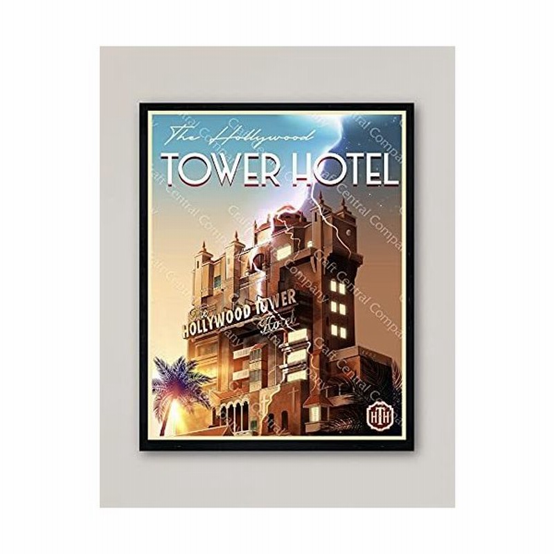 タワーオブテラーポスターハリウッドタワーホテルヴィンテージディズニーアトラクションポスターディズニーランドディズニーワールドハリウッドスタジオ家の装 通販 Lineポイント最大0 5 Get Lineショッピング