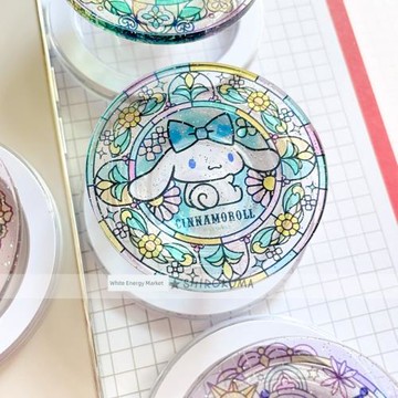 適用蘋果三星磁吸支架閃粉玉桂狗庫洛米卡通伸縮女款指環扣手機殼