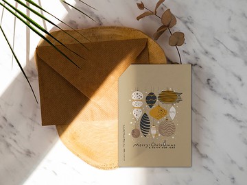 夢幻燈飾【CM20052】洛可可草莓手創 明信片含信封