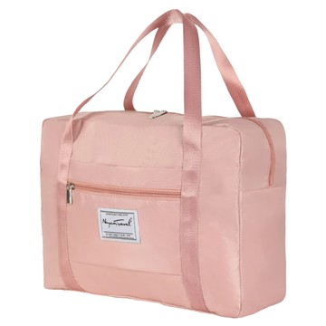 小麥購物 旅行收納袋 方形款  粉色  42 x 34 x 14cm  1個