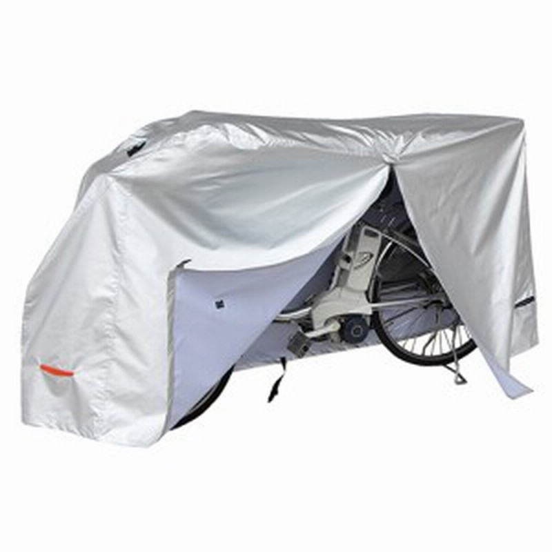 Maruto 自転車 車体カバー El C 電動アシスト車におすすめ クイックカバー 一般タイプ シルバー El C アシスト後ろカゴ装着車まで対応 通販 Lineポイント最大1 0 Get Lineショッピング